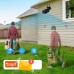 EASYCAM Outdoor WiFi 8MPx TUYA SMART Ultra HD 4K ZOOM SD LED AUDIO SD [BLACK-TUBE]