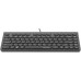 Manhattan MANHATTAN Slim Mini-klawiatura USB 12 przyciski multimedialne/funkcyjne zintegrowany kabel USB-A 1,5 m kompaktowy płaski format czarny
