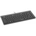 Manhattan MANHATTAN Slim Mini-klawiatura USB 12 przyciski multimedialne/funkcyjne zintegrowany kabel USB-A 1,5 m kompaktowy płaski format czarny