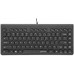Manhattan MANHATTAN Slim Mini-klawiatura USB 12 przyciski multimedialne/funkcyjne zintegrowany kabel USB-A 1,5 m kompaktowy płaski format czarny