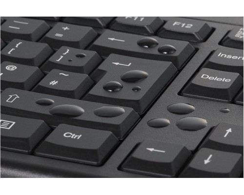 Kensington KM150 EQ - Tastatur-und-Maus-Set - full size - kabellos - 2.4 GHz - QWERTY