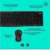 Logitech MK470 klawiatura Dołączona myszka Uniwersalne RF Wireless QWERTY British English White