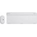 Logitech MK470 klawiatura Dołączona myszka Uniwersalne RF Wireless QWERTY British English White