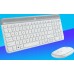Logitech MK470 klawiatura Dołączona myszka Uniwersalne RF Wireless QWERTY British English White