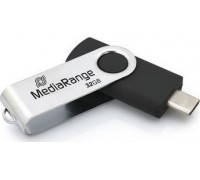 MEMORY DRIVE FLASH USB-C 32GB/MR1952 MEDIARANGE