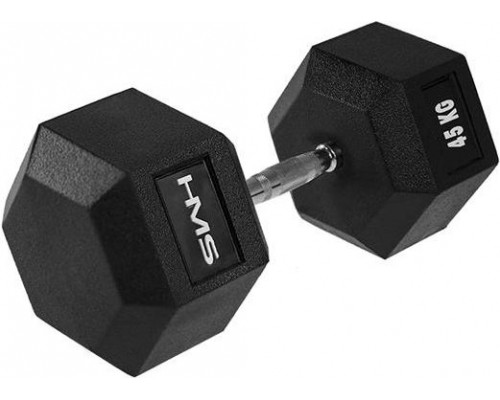 HMS Hex Pro rubberized 1 x 45 kg