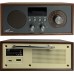 Radio przenośne Brda FM/BT/USB akum.2200mAh,10W,indukcyjne telefonu,brąz/grafit