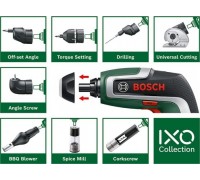 bosch powertools Bosch Cordless Screwdriver IXO 7 Set, 3.6V (green/Kolor: CZARNY, Li-Ion battery 2.0Ah)