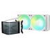 JetWorld TRYX PANORAMA SE ARGB 240 wodne, 3D-AMOLED-Display 240mm, White