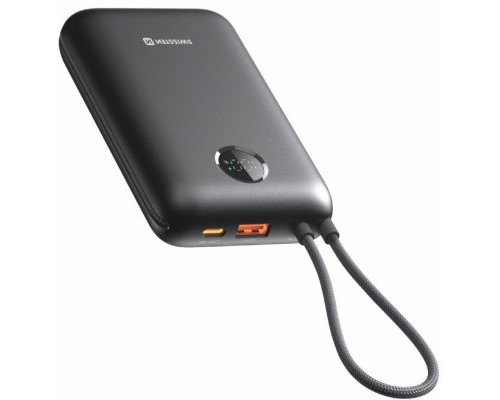 Swissten Voltbox 35W Power Bank 20000 mAh with Built-In Cables USB-C and Lightning