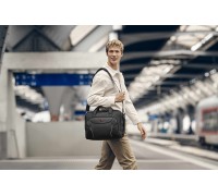 WENGER Cosmic Brief 35,56cm 14Zoll - 40,64cm 16Zoll Laptop Briefcase with Tablet Pocket Black