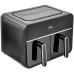 Morphy Richards 480020 frytkownica Podwójny 7,2 l 2100 W na gorące powietrze Black