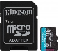 SD  Kingston Canvas Go! Plus (Gen4) MicroSDXC 128 GB Class 10 UHS-I/U3 A2 V30 (SDCG4/128GB)