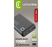 Cellularline 8018080485886 Litowo-jonowa (Li-Ion) 10000 mAh Black