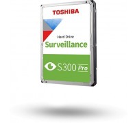 Toshiba S300 Pro Surveillance dysk twardy 6 TB 7200 RPM 512 MB 3.5" Serial ATA III