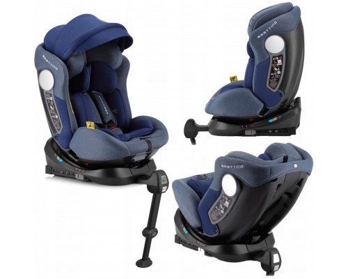 FOTELIK SAMOCHODOWY SESTTINO HEXAGON PRO BLUE I-SIZE 0-36 KG 40-150 CM