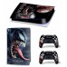 Naklejki Skórki na PlayStation 5 orawith  Pady Motyw Venom