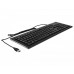 Delock USB Tastatur przewodowa 1,5 m czarny (Water-Drop)