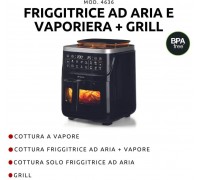 Ariete 4636/00 Pojedyńczy 7 l Autonomiczny 1700 W na gorące powietrze Black
