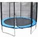Garden Trampoline KUBISPORT with Safety Net and Protective Spring Pad 366 cm