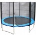 Garden Trampoline KUBISPORT with Safety Net and Protective Spring Pad 366 cm