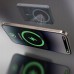 Dudao K28 10000mAh PD 22.5W z MagSafe z metalową obudową i pierścieniem-podstawką - silver