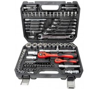 Zestaw kluczy nasadki bity 1/2" 1/4" 82 el.
