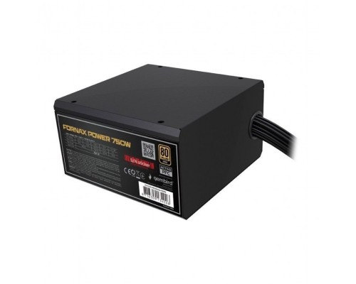 Gembird komputerowy Fornax Power 750W 80+Bronze aktywny PFC 120mm wentylator