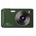 Aparat Cyfrowy Zdjęcia 64mp Filmy 4k / 30fps 18x Zoom Antishake / Xrec Q18 / Green