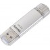 Hama C-Latea pamięć USB Type-C USB 3.1/USB 3.0, 128 GB, 40 MB/s, srebrna