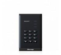 iStorage diskAshur3 HDD zewnętrzny dysk twarde 4 TB USB Type-C 3.2 Gen 1 (3.1 Gen 1) Black