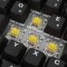 Sharkoon SKILLER SGK50 S3 PBT (Black. DE-Layout. Gateron G Pro 3.0 Yellow)