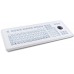 Gett GETT InduDur robustny szczególnie odporny klawiatura foliowa przyciski o krótkim skoku mit Trackball und NUM Block IP65 USB Layout DE