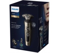 Philips Shaver S9000 Prestige SP9883/35 Wet and dry electric shaver, Series 9000, Rotation shaver, Grey, NanoTech Dual Precision Blades, SH91, 2 year(s), Battery