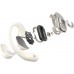 SHOKZ OpenFit 2  earbud headphones, beige