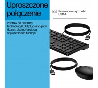 HP 320MK CABLE KB + MOUSE