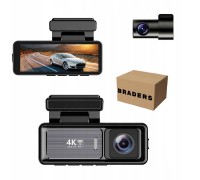 Kamera Car 4K WiFi GPS + Tylna Kamera G-sensor Full Zestaw do Auta