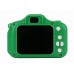 Aparat Cyfrowy 48mp Kamera 1080p Dla Dziecka 5x Gry Mp3 Xrec X2 / Dinozaur Green