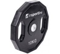 inSPORTline Rubberized load Ruberton 10 kg black (15891)