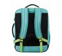150909 A647 AMER.TOUR. PLECAK KABINOWY DO WIZZ AIR NA LAPTOPA 15,6 TAKE2CABIN S/M DUSTY TURQUOISE/LI