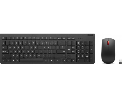 Lenovo Accessories Bezprzewodowa klawiatura i mysz Essential Wireless Combo Keyboard & Mouse Gen2 AI - US English