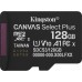 SD  Kingston Canvas Select Plus MicroSDXC 128 GB UHS-I/U1 A1 V10 (SDCS3/128GBSP)