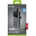 SBS 10000mAh PD 20W  wyświetlaczem LCD i wbudowanym kablem USB-C - Grey