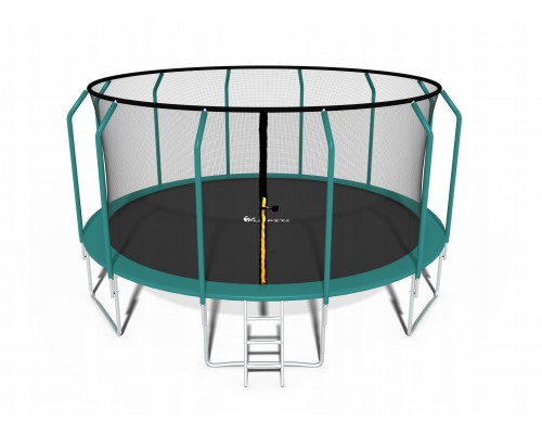 Garden Trampoline dla dzieci 374cm With outer mesh with ladder