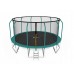 Garden Trampoline dla dzieci 374cm With outer mesh with ladder