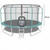 Garden Trampoline dla dzieci 374cm With outer mesh with ladder