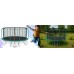 Garden Trampoline dla dzieci 374cm With outer mesh with ladder