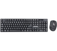 Evolveo WK-142 klawiatura Dołączona myszka Uniwersalne RF Wireless Czeski Czarny