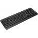 Targus KM610 - Zestaw klawiatury i myszy - kombinacja - full size - bezprzewodowy - 2.4 GHz - QWERTY - hiszpański - czarny