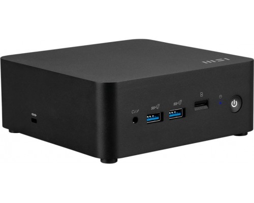 MSI CUBI NUC AI 1UMG-018BEU komputer typu barebone Mini PC Black 155H Intel SoC